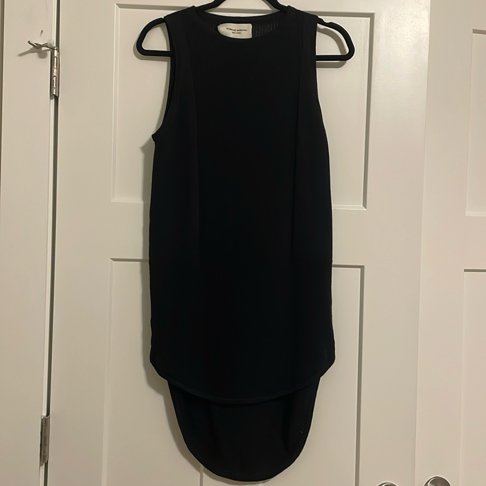 Public School PSNY Cotton Knit Dress in Black